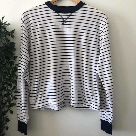 ❌SOLD❌ Brandy Melville Striped Shirt - Picture 2 of 3